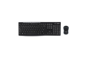 Logitech MK270 wless egér+bill. HUN fekete