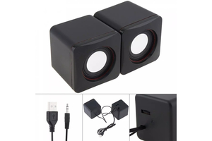 BLACKBIRD 2.0 Hangszóró USB + 3.5mm Jack csat.