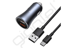 BASEUS GOLDEN CONTACTOR PRO autós töltő 2 USB