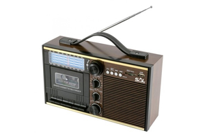 Retro kazettás rádió, MP3, 11 sávos - RRT 11B