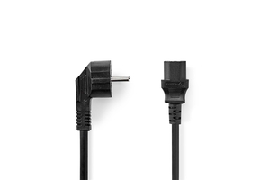 Nedis CEGL10015BK30 táp kábel IEC-320-C13, 3 méter