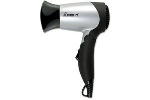 Momert 1605 hajszárító, fekete-ezüst