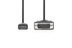 Nedis CCGL34800BK30 HDMI - DVI-D 24+1p kábel 3m