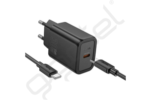 HOCO N62 hálózati töltő Type-C aljzat 30W + 1m C