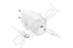 HOCO N60 hálózati töltő Type-C aljzat 20W +1m
