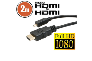 Delight 2m HDMI - micro HDMI kábel