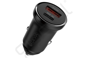 DEVIA SMART MINI autós töltő USB+Type-C aljzat