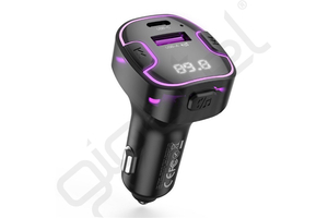 XO BCC12 bluetooth FM transmitter autós töltő USBt