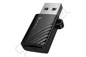 HOCO HB53 kártyaolvasó (USB - MicroSD) FEKETE