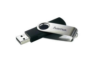 Hama Rotate 90891 8GB USB2.0 fekete-szürke Flash