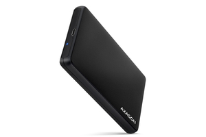 Axagon EE25-SLC USB 3.2 fekete külső HDD/SSD ház