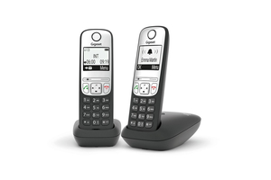 Gigaset A690 DUO fekete dect telefon