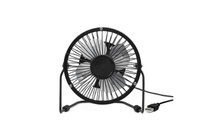 Kikkerland US143-BK-EU USB-s fekete asztali vent