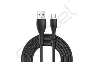 JOYROOM adatkábel (USB - Type-C, 3A, 100cm) FEKETE