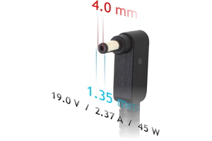 Not. adapter Asus 19V / 2.37A 45W 4.0 x 1.35 ND-54