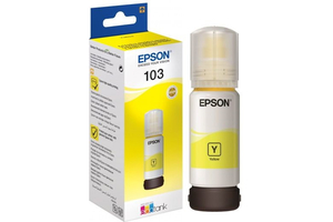 Epson tinta T00S4 ecotank yellow (103)