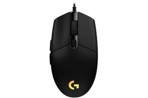 Egér Logitech G203 Lightsync fekete gamer egér