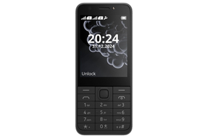 Nokia 230 (2024) 2,8" DualSIM fekete mobiltelefon