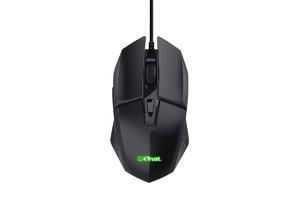 Trust GXT109 Felox vezetékes fekete gamer egér