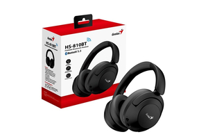 Genius HS-810BT fekete Bluetooth fejhallgató