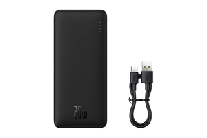 Baseus Airpow 10000 mAh, 20W, fekete power bank