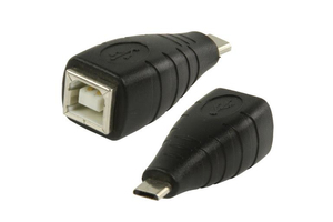 USB 2.0 USB B aljzat – USB mikro B dugasz adapter