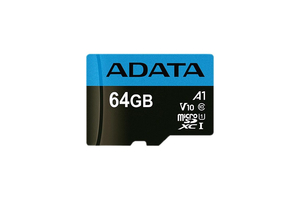ADATA Memóriakártya MicroSDXC 64GB + Adapter UHS