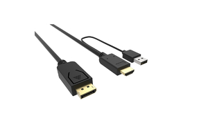 VCOM kábel átalakító HDMI (apa) - DisplayPort apa