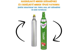 Sodaco A809194 alma ízesítésű uni  patron csere