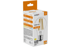 Avide LED Filament Globe 10.5W E27 NW 4000K High