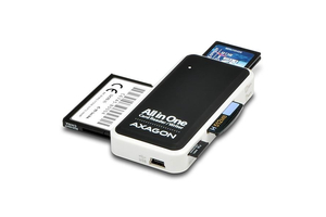 Axagon CRE-X1 USB 2.0 SD/microSD/MS/CF/XD olvasó