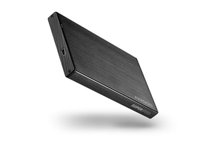 Axagon EE25-XA3 USB 3.0 fekete külső alumínium