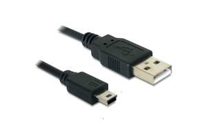 Delock 82396 0,7 méter USB 2.0-A > USB mini-B 5 p