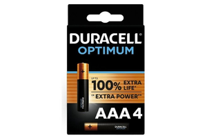 Duracell Optimum Alkáli Mikro Elem AAA B4