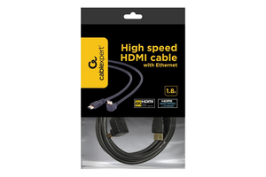 Gembird HDMI (apa) – HDMI (apa) kábel 90°-ban haj)
