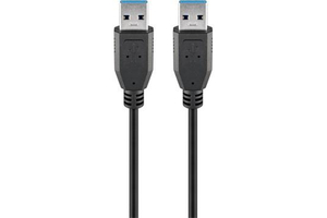 Goobay USB 3.0 (apa) - USB 3.0 (apa) kábel, 0,5 m