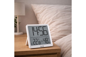 HOME HC17 páratartalom hőmérséklet mérő
