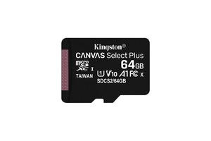 Kingston 64GB SD micro (SDXC Class 10 A1) (SDCS2)