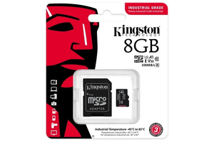 Kingston 8GB SD micro Industrial T adapter
