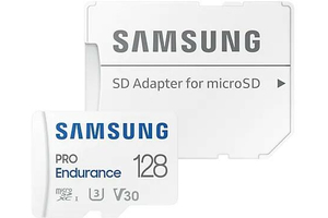 SAMSUNG Memóriakártya, PRO Endurance microSD 128GB