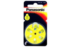Panasonic Hallókészülék Elem PR10 B6