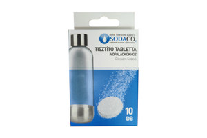Sodaco flakontisztító tabletta, 10db (Sodatab)