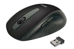Trust EasyClick Wireless Mouse wless fekete egér