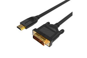 VCOM kábel HDMI-DVI 5m (HDMI M--DVI24+1m 1080P)