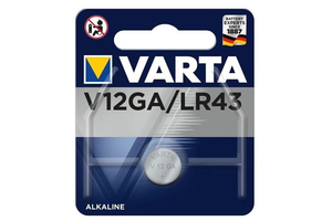 Varta V12GA LR43 1,5V gomb elem